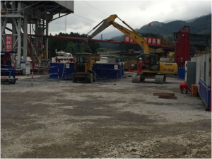 水基泥漿鉆屑處理系統現場（二）